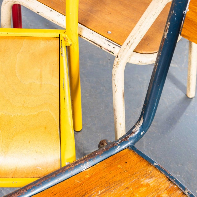 Metal Classic Stacking Dining Chair, 1950s For Sale - Image 7 of 13