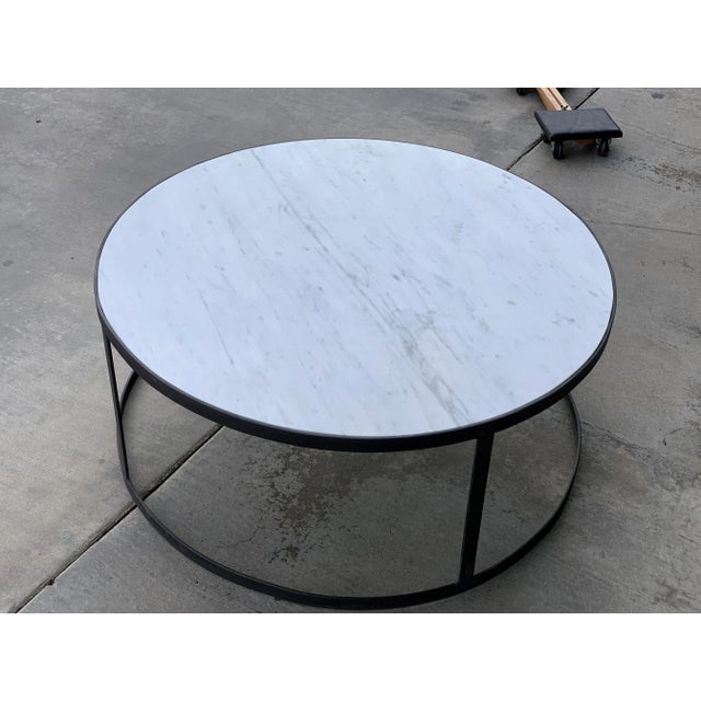 2010s Carrera Marble Coffee Table For Sale - Image 5 of 13