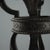 Black Wrought Iron Vase Holder Column For Sale - Image 8 of 10