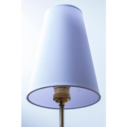 Swedish Modern Table Lamps with Onyx, Set of 2 For Sale - Image 8 of 13