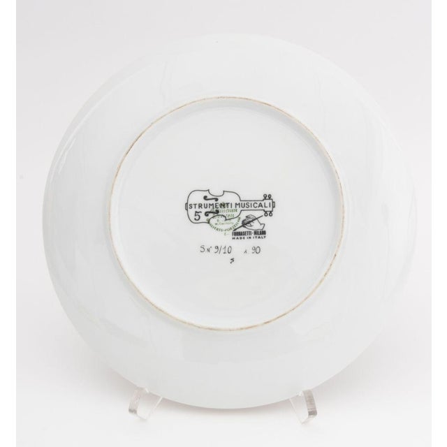 Contemporary Fornasetti Porcelain Musical Tableware, 5 Pcs. For Sale - Image 3 of 18