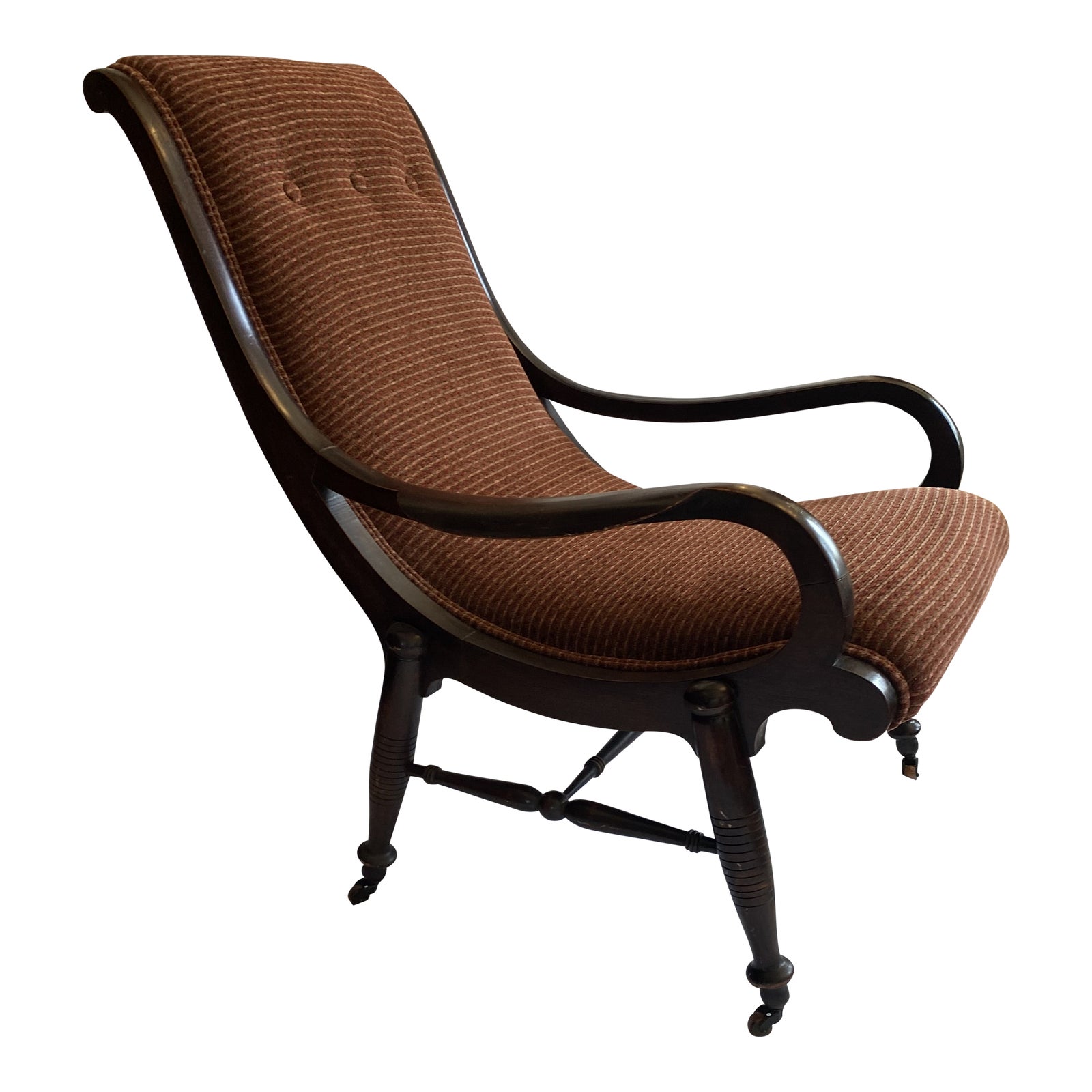 Late 19th Century Antique Victorian Sleepy Hollow Chair Chairish