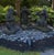 Balinese Large Scale "Three Wise Monkeys" Garden Sculptures - Set of 3 For Sale In West Palm - Image 6 of 7