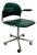Vintage Dark Green Office Chair by Kovona, Czechoslovakia, 1970s For Sale
