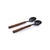 2020s Selvo Bamboo and Horn Server Set, 12" x 3" For Sale - Image 5 of 5