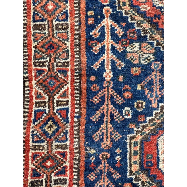 Antique Shiraz Rug, 1920s For Sale - Image 4 of 18