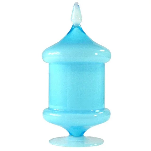 Glass Murano Glass Container, 1970s For Sale - Image 7 of 7