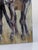 20th Century, Portrait of a Donkey in Maternity, 1980s, Oil Painting on Panel For Sale - Image 4 of 9