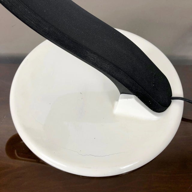 Adjustable Snoky Table Lamp by Bruno Gecchelin for Guzzini, Italy, 1970s For Sale - Image 18 of 18