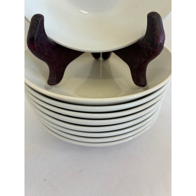 Farmhouse Late 20th Century Johnson Bros England White Ironstone Bowls – Set of 9 For Sale - Image 3 of 5