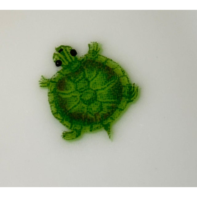 Lynn Chase “Jaguar Jungle” Porcelain Plates Set of 2 Animal Border With 24k Rim For Sale - Image 10 of 11
