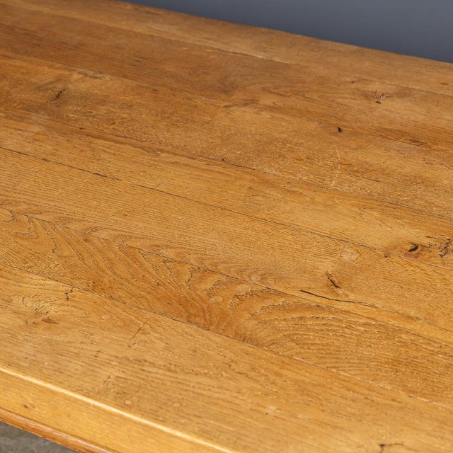 Antique Spanish Oak Refectory Table, 1900s For Sale - Image 6 of 18