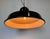 Industrial Black Enamel Factory Pendant Lamp, 1960s For Sale - Image 14 of 16
