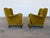 Scandinavian Wingback Lounge Chairs in Olive Velvet from Fritz Hansen, 1940s, Set of 2 For Sale - Image 6 of 13