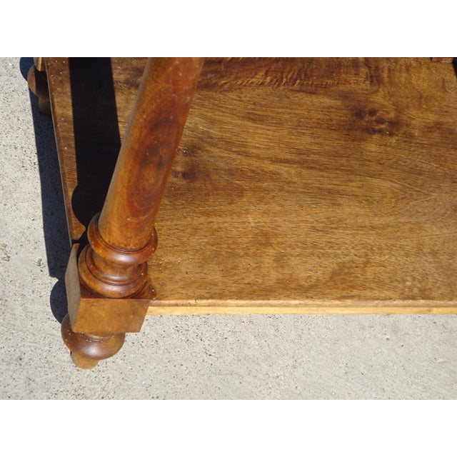 Louis XVI Bedside Table in Walnut and Marble For Sale - Image 18 of 18