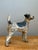 Vintage Cast Iron Jack Russell Terrier Dog Doorstop For Sale In West Palm - Image 6 of 12