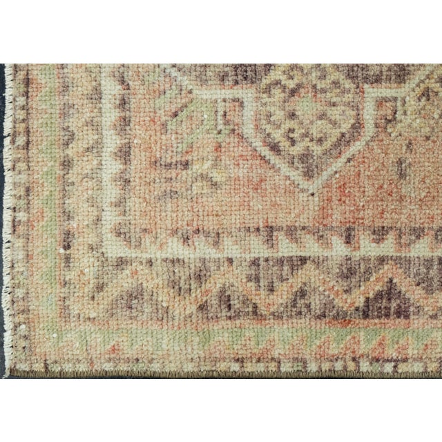 Turkish Mini Rug Oriental Hand Knotted Vintage Rug 1'10" x 3'6" #11654 Explore a curated collection of hallway runners,...