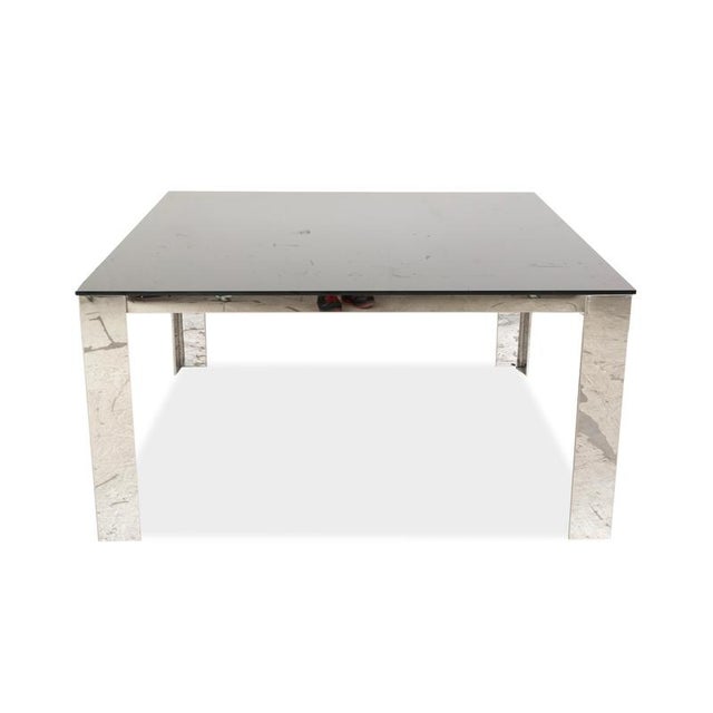Glas Dining Table in Silver Chrome from Bacher For Sale - Image 12 of 13
