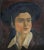 Mid 20th Century Italian Figurative Oil on Canvas Portrait of a Young Woman With Giltwood Frame For Sale - Image 4 of 18