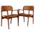 Brown Armchairs from Erik Buck, 1960s, Set of 2 For Sale - Image 8 of 8