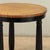 French Art Deco Period Empire Style Round End Table With Birdseye Maple Top For Sale - Image 13 of 18