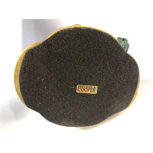 Frederick Cooper Bronze Frog Paradise Candle Holder For Sale In Chicago - Image 6 of 7