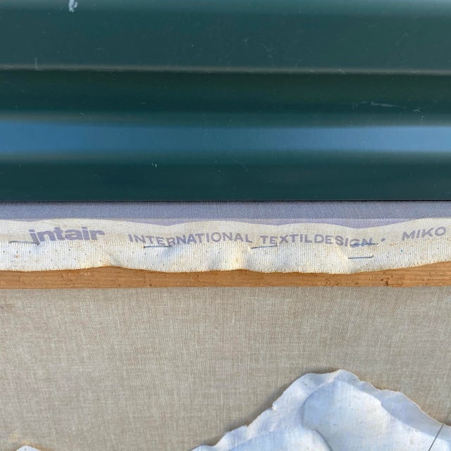 1980 Isao Homma Intair International Japanese Textile Art For Sale In Philadelphia - Image 6 of 13