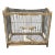 Birdcage 1930's Rectangular Wired and Wood With Wood Finals For Sale
