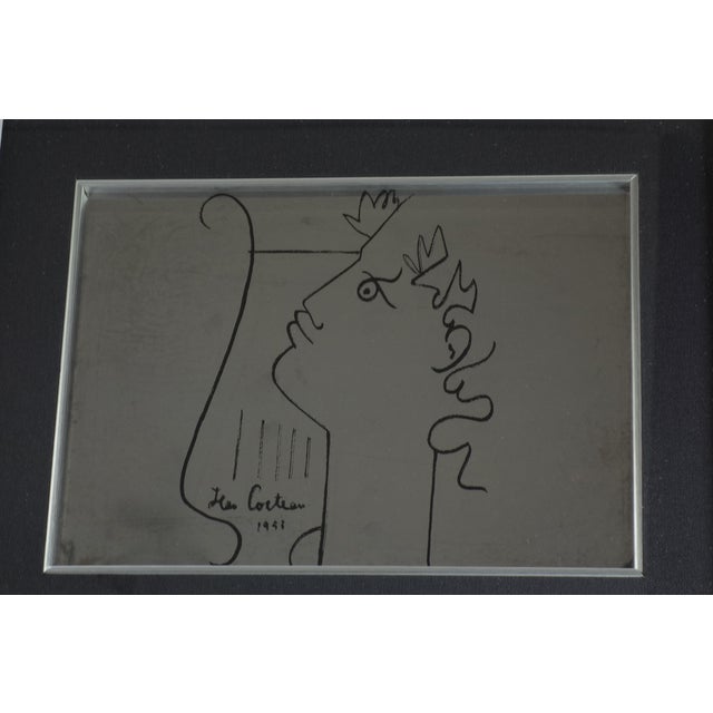 Modern Jean Cocteau, Orpheus, Serigraph, 1950s, Framed For Sale - Image 3 of 8