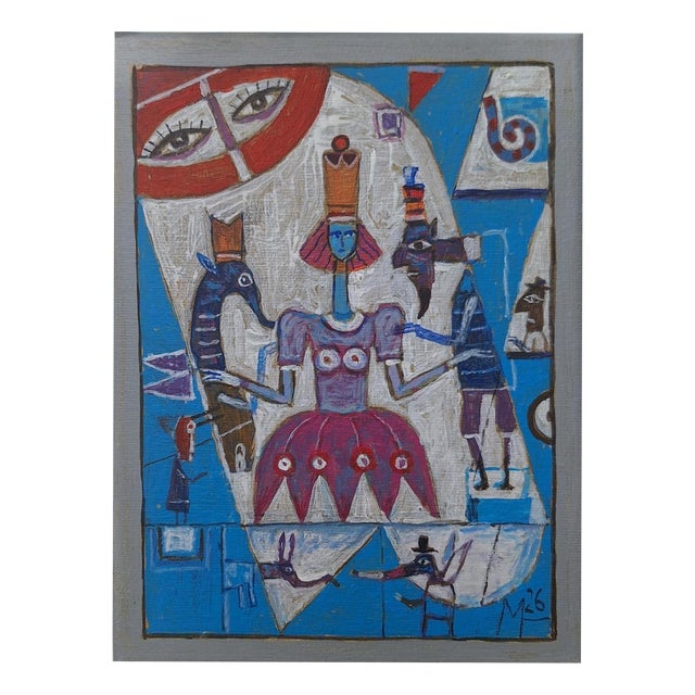 Mikolaj Malesza, Freaks, 2026, Acrylic Painting on Canvas For Sale