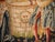 Blue Medieval Style Tapestry - Concert Near Fountain For Sale - Image 8 of 12