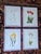 Mid-Century Modern Henry Evans Botanical Linocut Prints Framed- Set of 4 For Sale - Image 3 of 17