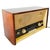 Brown Vintage Tube Radio in Teak from Philips, 1960s For Sale - Image 8 of 10