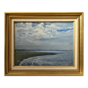 Xavier Barile Along The Shore, Staten Island, New York 1937 Reproduction Print