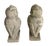 A Pair of a Vintage Cast Stone Garden Owl Statues For Sale - Image 4 of 7