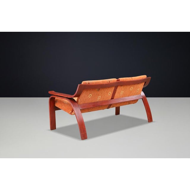 1970s Italian Modern Bentwood Sofa by Marco Zanuso, 1970s For Sale - Image 5 of 10