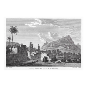 1822 Spanish Landscape Engraving
