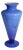 Cobalt Blue Murano Glass Vase, 1960s For Sale