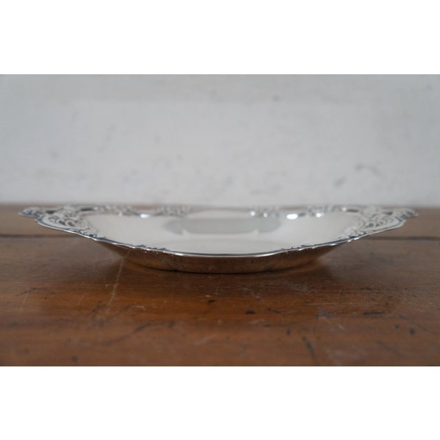 Community Vintage Community Silverplate Oneida Silver Artistry Oval Serving Bowl Dishes- Set of 2 For Sale - Image 4 of 11