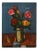 Aleksandr Rodin, Roses, 1980s, Oil on Canvas For Sale