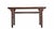 Wood 62" Long Antique Brown Console Table For Sale - Image 7 of 8