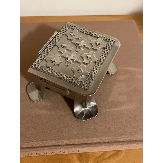 Stanley Szwarc Polished Stainless Steel Box by Stanley Szwarc. For Sale - Image 4 of 11