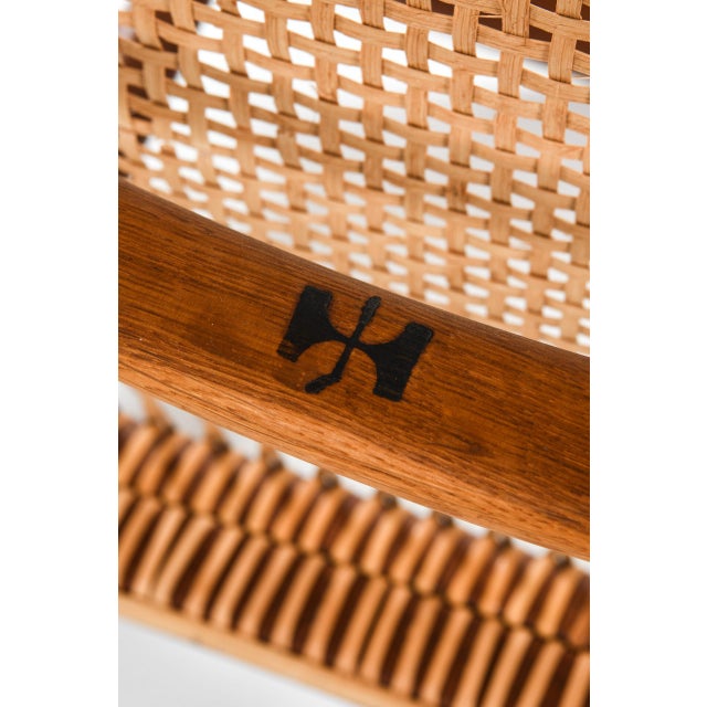 Model JH-501 Armchair by Hans Wegner for Johannes Hansen, 1940s For Sale - Image 11 of 13