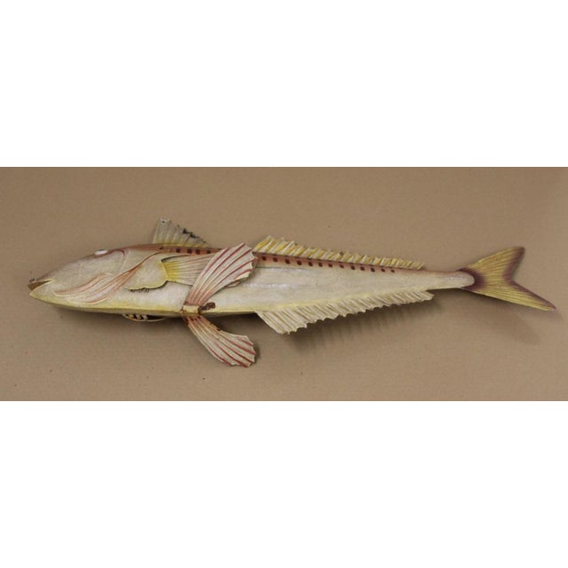 Large Metal Fish Trade Sign, 1970s For Sale - Image 15 of 16