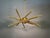 Mid-Century Modern Large Shanghai Brass Chandelier attributed to Stilnovo, 1950s For Sale - Image 3 of 15