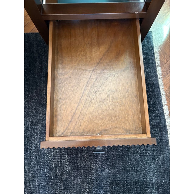 2020s Noir Mirrored Side Table For Sale - Image 5 of 5