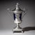 French Silver Drageoir with Cobalt Blue Glass Liner, Gilt Interior and Cahors, 1784 For Sale - Image 10 of 10