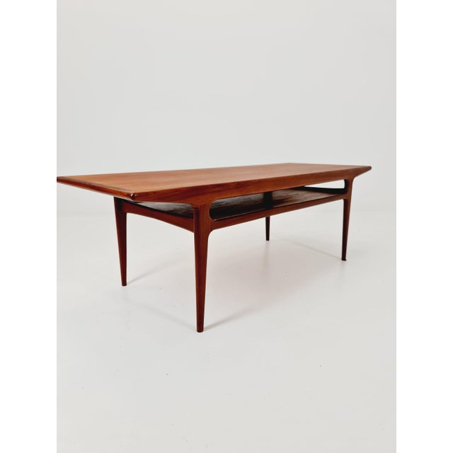 Danish Teak Coffee Table by Johannes Andersen, 1960s For Sale - Image 5 of 11