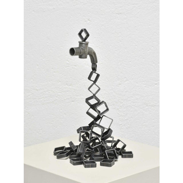 Contemporary Yannick Bouillault, The Surprising Faucet, 2025, Steel For Sale - Image 3 of 6
