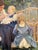 Hans Hammer, Mother with Children in the Garden, 1912, Oil Painting on Canvas For Sale - Image 7 of 13